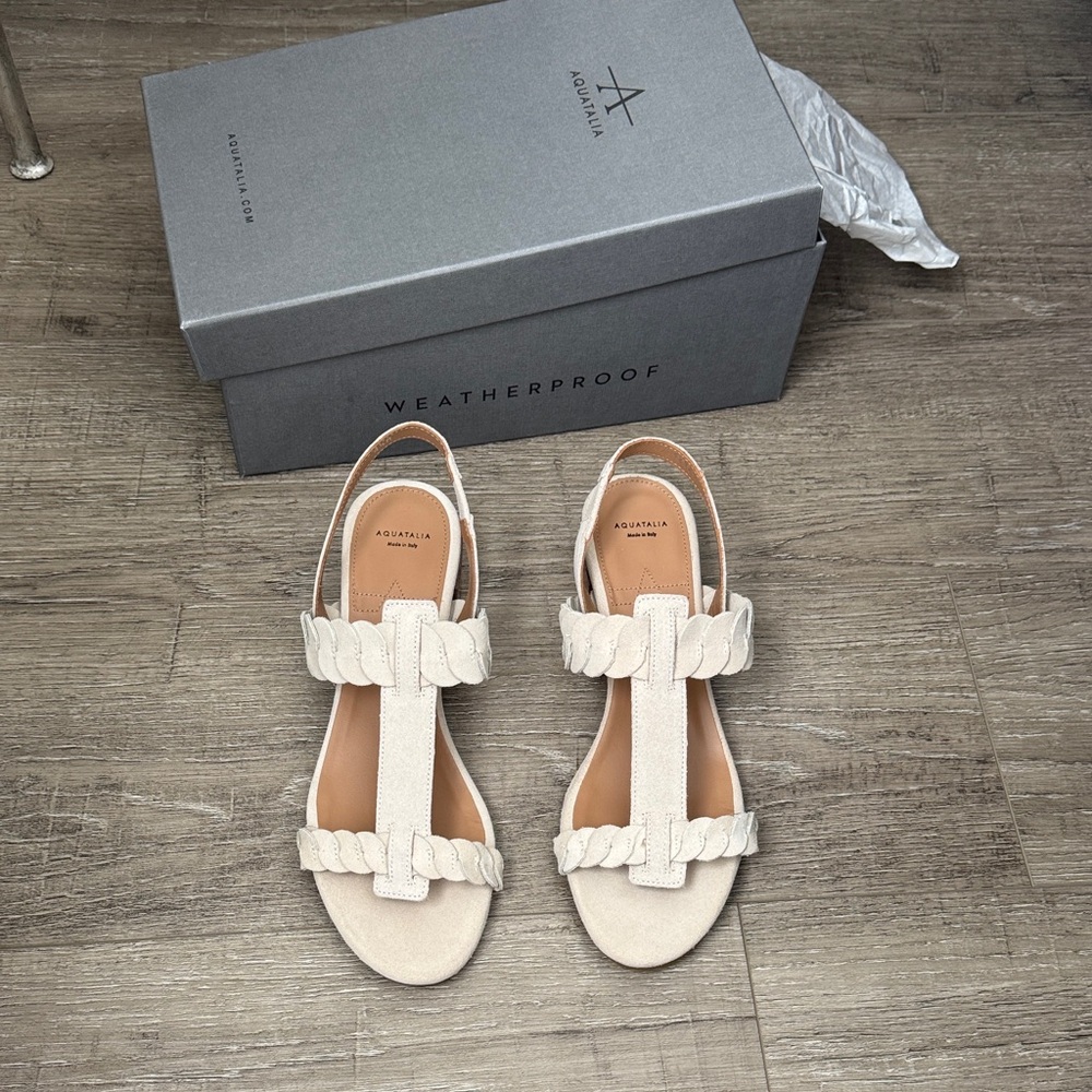 New Aquatalia Haiden Suede Sandals